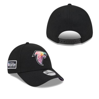 Atlanta Falcons Black 2023 NFL Crucial Catch 9FORTY Adjustable Hat