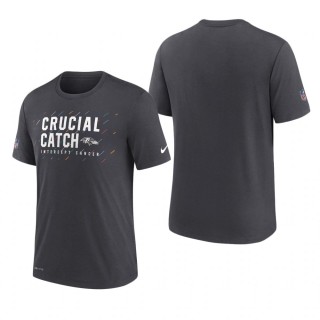 Baltimore Ravens Charcoal Performance T-Shirt - 2021 NFL Crucial Catch