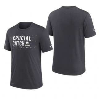 Cleveland Browns Charcoal Performance T-Shirt - 2021 NFL Crucial Catch