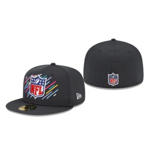 NFL Charcoal 59FIFTY Fitted Hat - 2021 NFL Crucial Catch